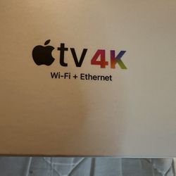 Apple 4k Tv 128gb WiFi Ethernet NEW IN BOX