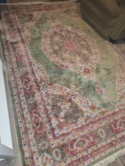 Large Vintage Persian-Style Area Rug