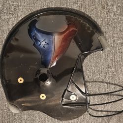 Houston Texans Metal Football Shaped Helmet 