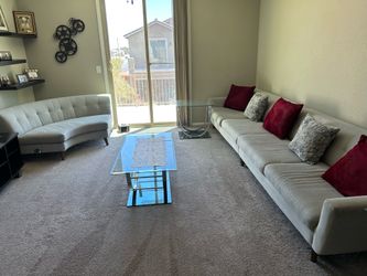 Grey sectional