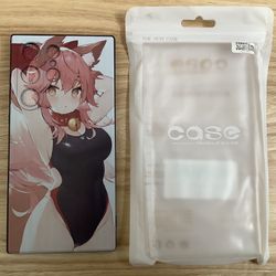 Silicone Cell Phone Protection Case For Samsung Galaxy S23 Ultra, Anime Girl