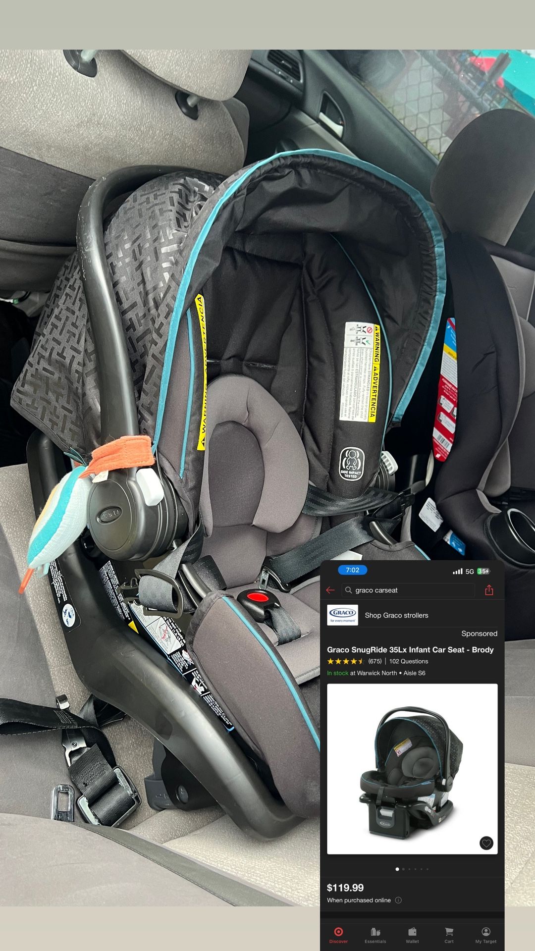 Graco Car seat With Base