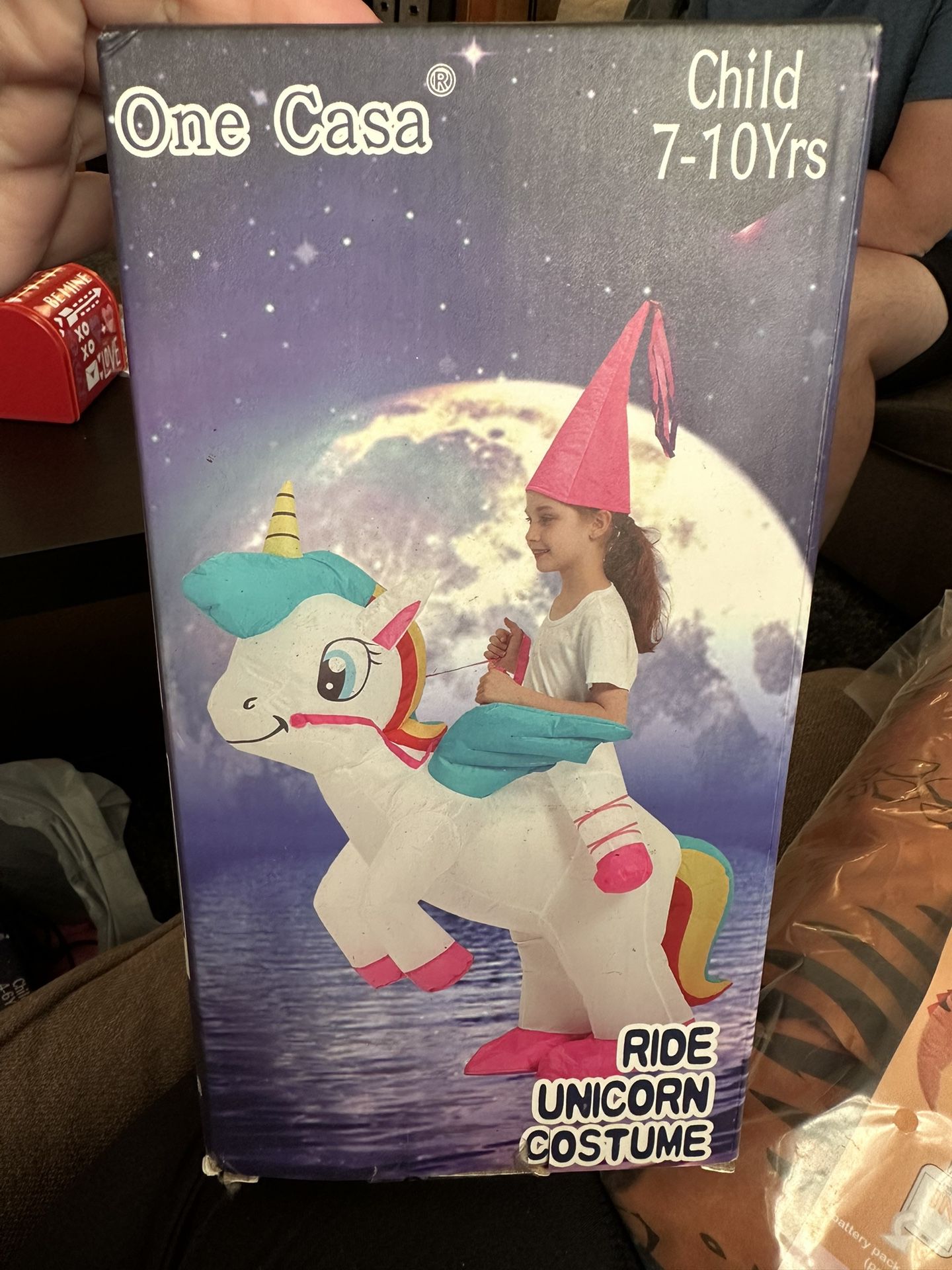 New Inflatable Ride On Unicorn Costume (2)