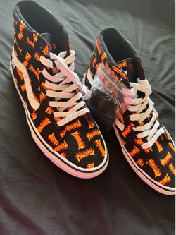 vans skate sk8 hi thrasher