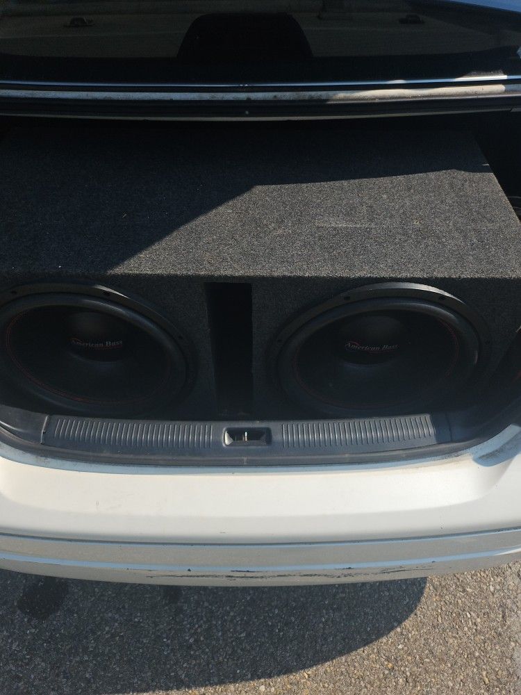 American Bass 15 Inch And 6000 Watt Ignite And 2000 Watt