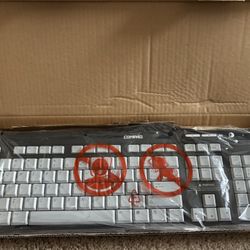 Compaq black & gray keyboard