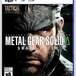 Metal Gear Solid Snake Eater Ps5 Mint 