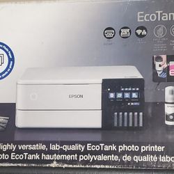Epson EcoTank Photo ET-8500 Colour Inkjet All-In-One Printer - White