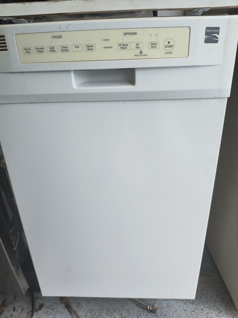 18-in Wide Smaller Dishwasher Kenmore