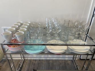 Glassware Kitchen Dishes Wine Glasses