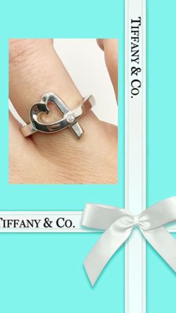 Tiffany & Co. Paloma Picasso Loving Heart Diamond Ring 