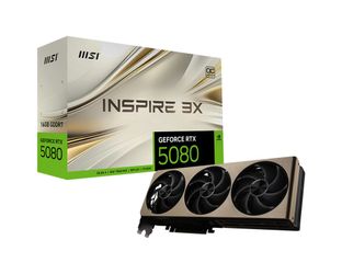 MSI GeForce RTX 5080 INSPIRE 3X OC Graphics Card