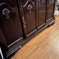 Antique TV stand 