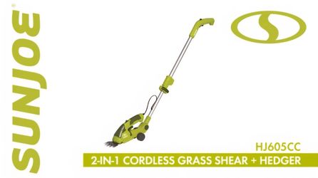 NEW 2-in-1 Cordless Grass Shear & Hedger