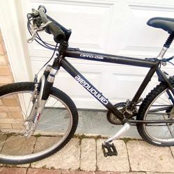 Black Cannondale Bicycle 