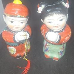 Chinese Porcelain Figurines Vintage