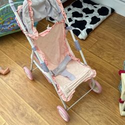 Retired American Girl Doll Stroller 