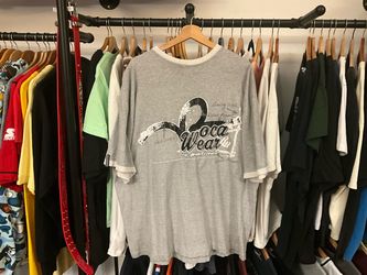 Vintage Rocawear Roc Denim Essentials Ringer Tee Black Y2K Size 2XL