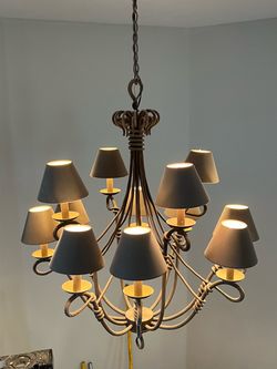 Hanging chandelier