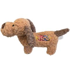 Sun Point “Kiss” Puppy Dog Plush Stuffed Dachshund Weiner Dog 