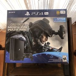 PS4 Pro 1TB Call of Duty: Modern Warfare Bundle