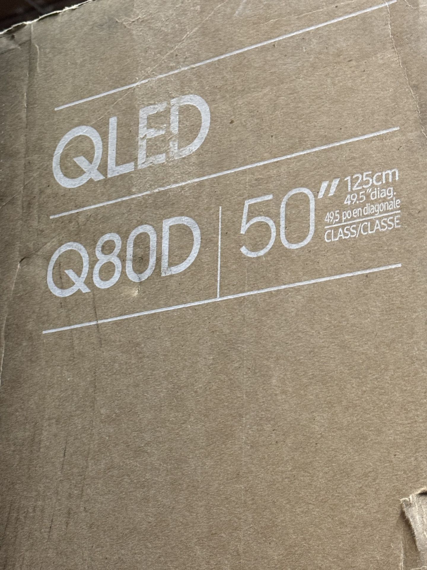 SAMSUNG 50-Inch Class QLED 4K Q80D Series Quantum HDR, Dual LED, Object Tracking Sound Lite, Q-Symphony, Motion Xcelerator, Gaming Hub, Smart TV with