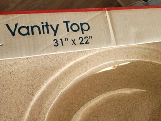 Vanity Top Marble Sink