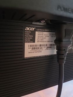 Acer XB281HK LCD Monitor