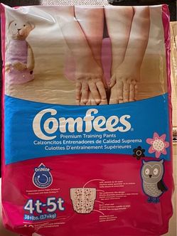 Toddler kids comfees premium training pants 4T-5T