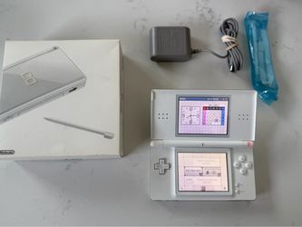 Nintendo DS Lite White Handheld Console