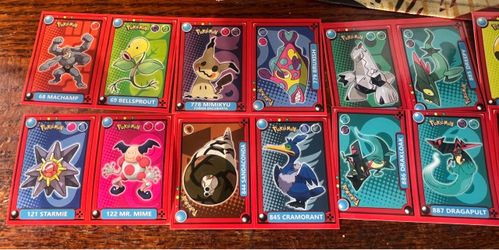 Pokemon Pokédex stickers