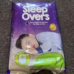 Cuties Sleep Overs Youth Underwear Small / Medium 35 to 65 lbs. SLP05301 15 Ct