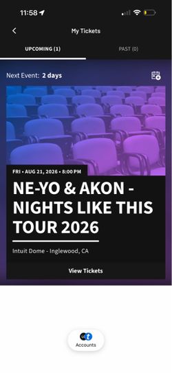 🎟️ Akon & Ne-Yo — Nights Like This Tour 2026 8/21