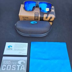 Costa Del Mar Sunglasses with Blue Mirror Lenses