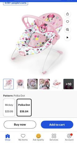 Minnie Mouse Baby Bouncer