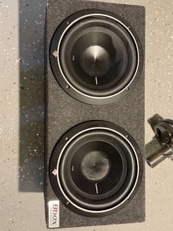 Rockford Fosgate Punch P2 Dual SubBox with Amp