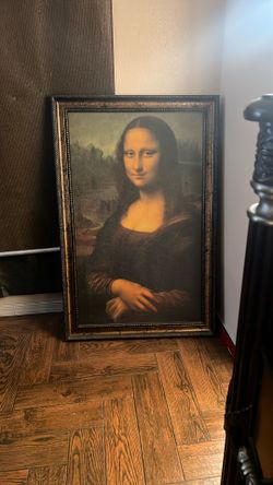 Mona Lisa Vintage Print 51x31 