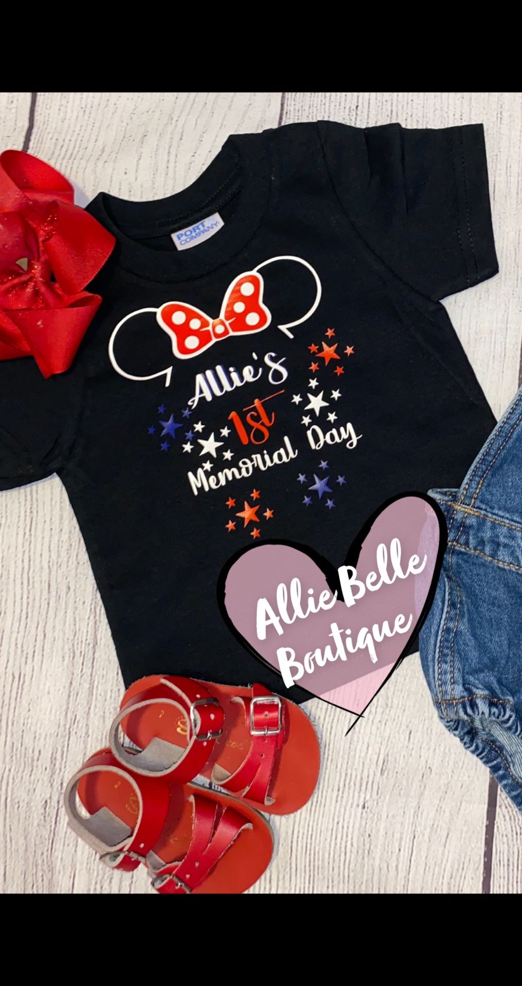Memorial Day onesie & Toddler Shirts