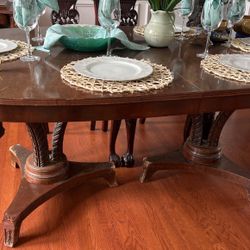 Turn Of The Century Dining Room Table.