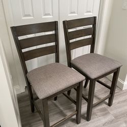 Living Spaces Bar Stools  x2