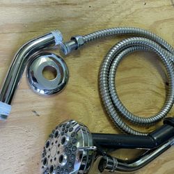 Shower Head And  Stem & Water Line