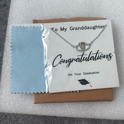 Beautiful Heart Graduation Necklace From Grandparents