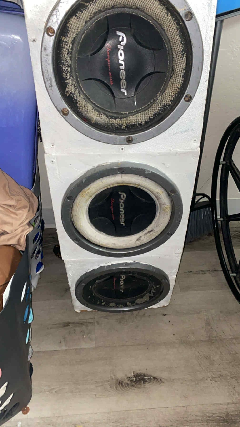 Pioneer Speakers in Box