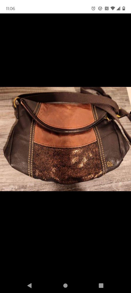 Handbag Shoulder Bag Brown Leather Satchel Bags.