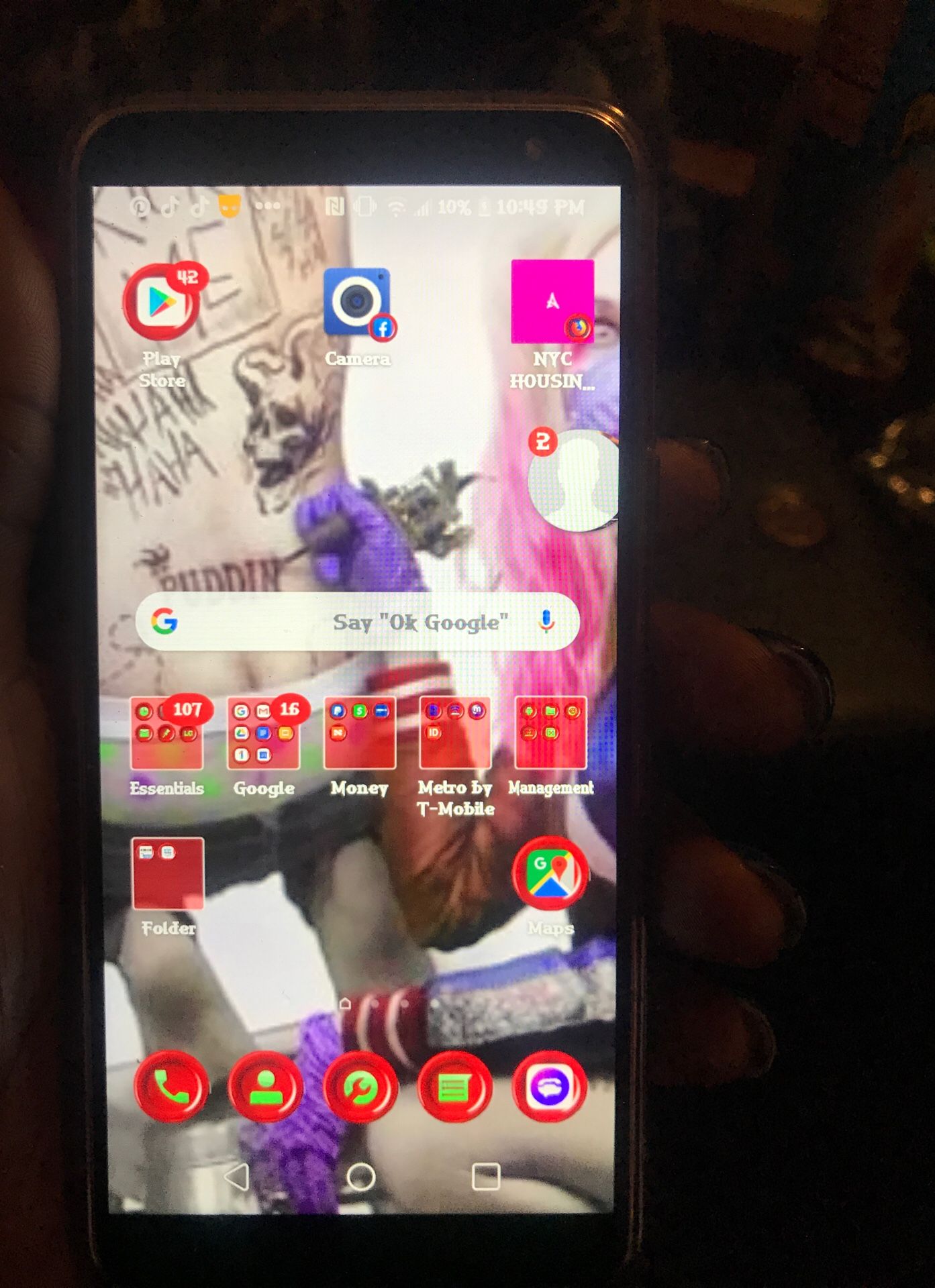Model number :LM-X420MM LG K40 Metro PCs