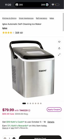Igloo Ice Maker