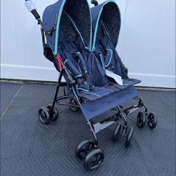 Stroller/ Double stroller/ side by side/ kids/ twins/ baby/ toddler/ travel/ New