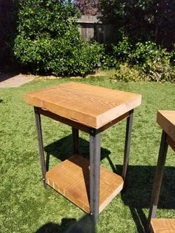 Rustic/Industrial nightstands
