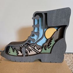 Hiking Boot - Small Shelf Sitter