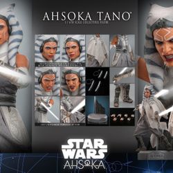 Hot Toys Star Wars Ahsoka Tano 2.0 Marvel Dc 1/6 Scale